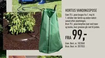 Hortus vandingspose