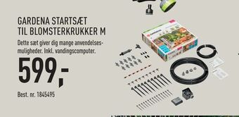 Johannes Fog Gardena startsæt til blomsterkrukker m tilbud