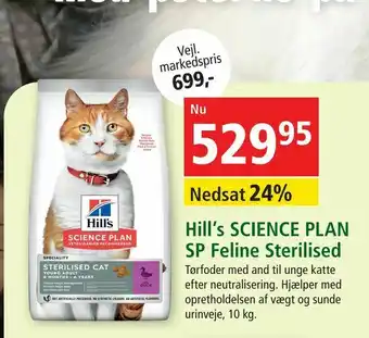 Maxi Zoo Hill's SCIENCE PLAN SP Feline Sterilised tilbud