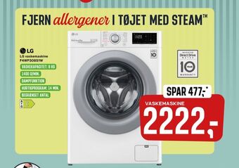 Skousen Lg vaskemaskine tilbud