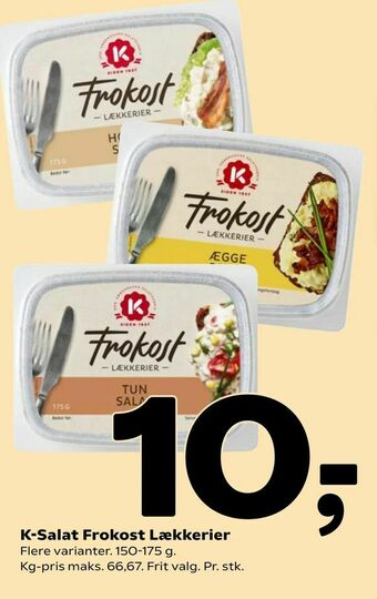 K-Salat Frokost Lækkerier