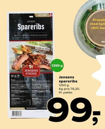 Coop 365 Jensens spareribs tilbud