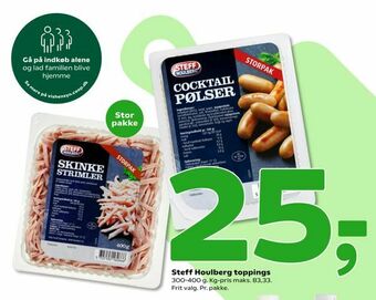 Coop 365 Steff Houlberg toppings tilbud