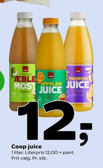 Coop 365 Coop juice tilbud