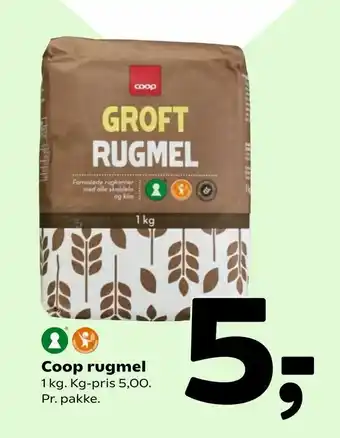 Coop 365 Coop rugmel tilbud