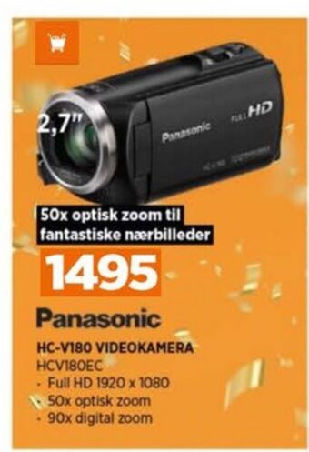 Power Panasonic videokamera tilbud