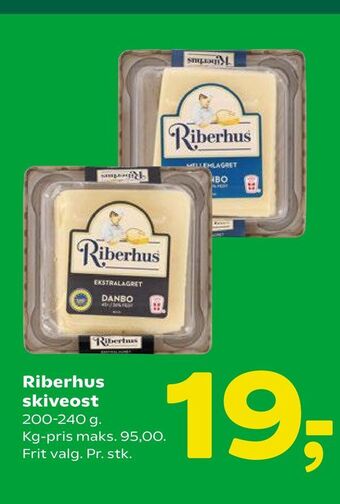 Coop 365 Riberhus skiveost tilbud