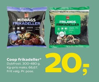 Coop frikadeller