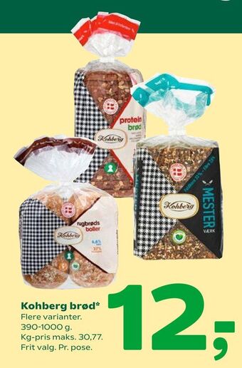 Coop 365 Kohberg brød tilbud