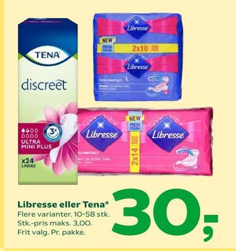 Coop 365 Libresse eller Tena tilbud