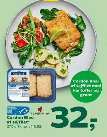 Coop 365 Cordon Bleu af sejfilet tilbud