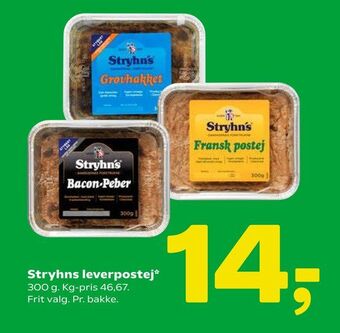 Coop 365 Stryhns leverpostej tilbud