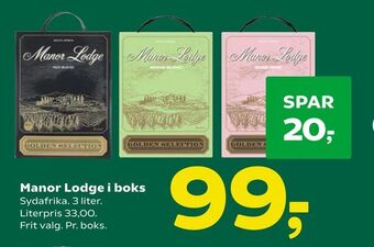 Manor Lodge i boks
