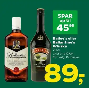 Coop 365 Bailey's eller Ballantine's Whisky tilbud