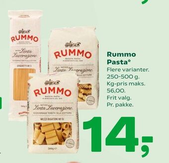 Coop 365 Rummo Pasta tilbud