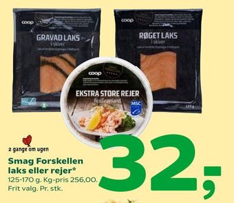Coop 365 Smag Forskellen laks eller rejer tilbud