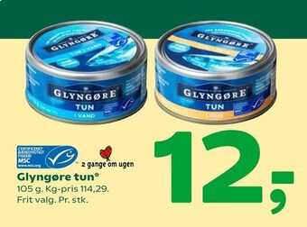 Coop 365 Glyngøre tun tilbud