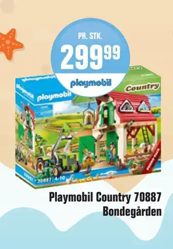 Otto Duborg Playmobil Country 70887 Bondegården tilbud