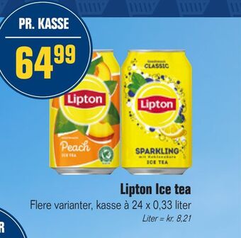 Otto Duborg Lipton Ice tea tilbud