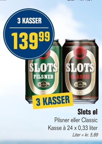 Otto Duborg Slots øl tilbud