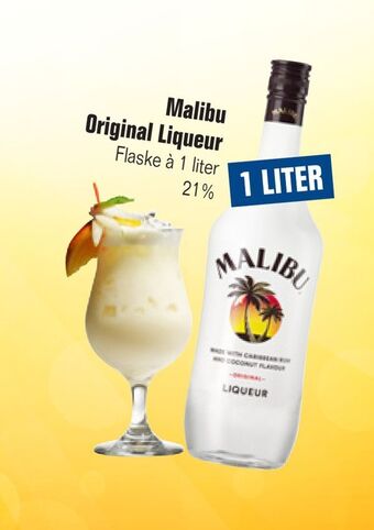Otto Duborg Malibu Original Liqueur tilbud