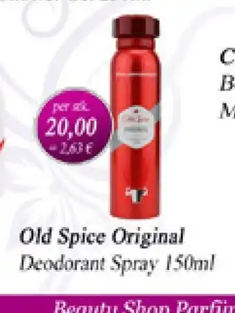 Otto Duborg Old Spice Original tilbud