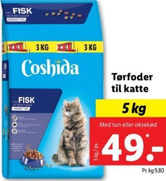 Lidl Tørfoder til Katte 5 kg tilbud