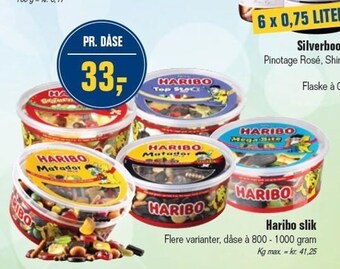 Otto Duborg Haribo slik tilbud