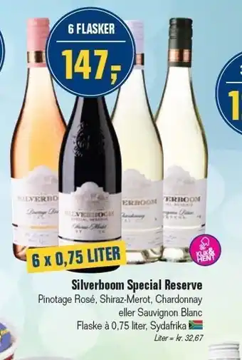 Otto Duborg Silverboom Special Reserve - 6 fl. tilbud
