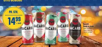 Otto Duborg Bacardi Ready to drink tilbud