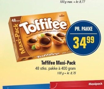 Otto Duborg Toffifee Maxi-pack tilbud