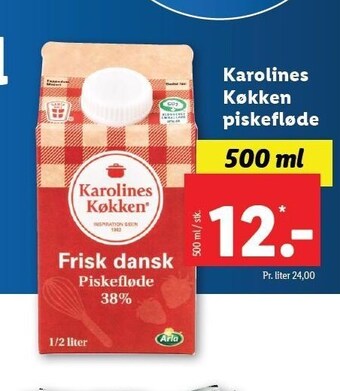 Karolines Køkken Piskefløde