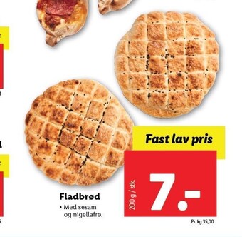 Lidl Fladbrød tilbud