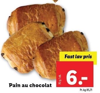 Lidl Pain au chocolat tilbud