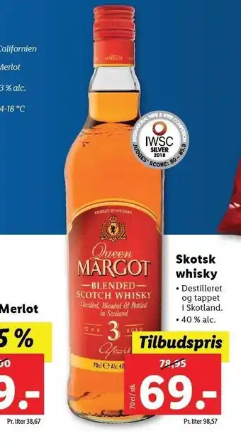 Lidl Skotsk whisky tilbud