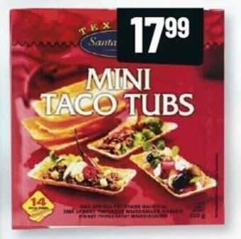 Mini Taco Tubs