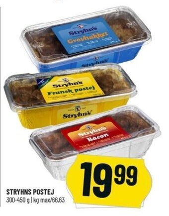 Løvbjerg Stryhns Postej 300-450 g tilbud