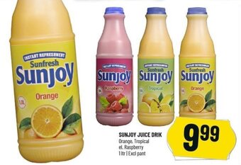 Løvbjerg Sunjoy Juice Drik 1L tilbud