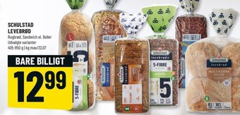 Løvbjerg Schulstad Levebrød 405-950g tilbud