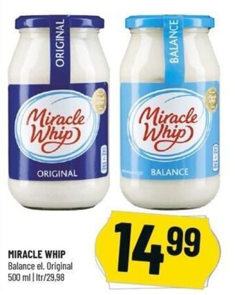 Løvbjerg Miracle Whip 500ml tilbud