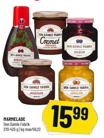 Løvbjerg Marmelade 270-425g tilbud