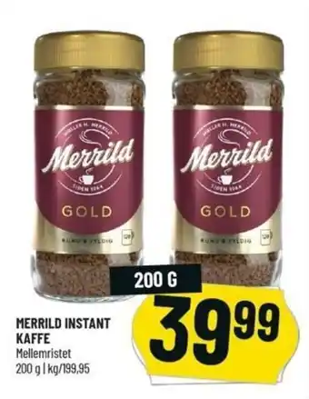 Løvbjerg Merrild Instant Kaffe 200g tilbud