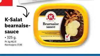 Lidl K-Salat bearnaise- sauce tilbud
