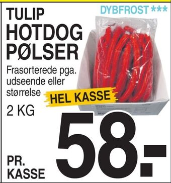 Hotdog pølser
