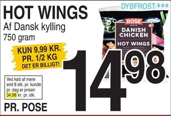 ABC Lavpris Hot wings tilbud