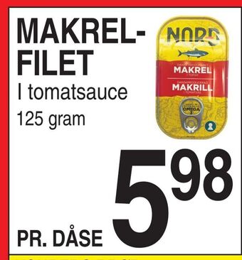 Makrelfilet