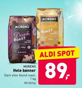 Hele bønner