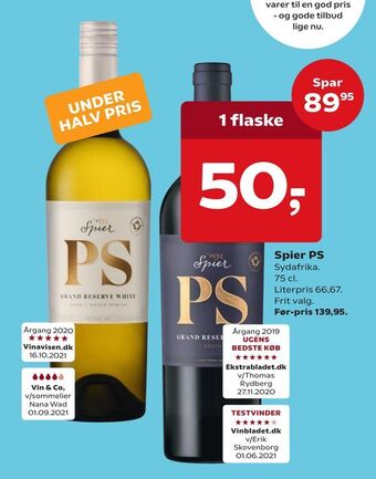 Dagli'Brugsen Spier PS tilbud