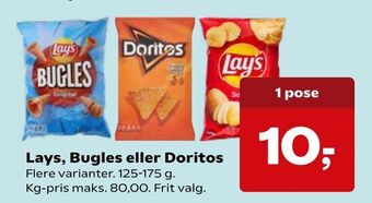 Kvickly Lays, Bugles eller Doritos tilbud
