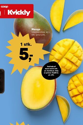 Kvickly Mango tilbud